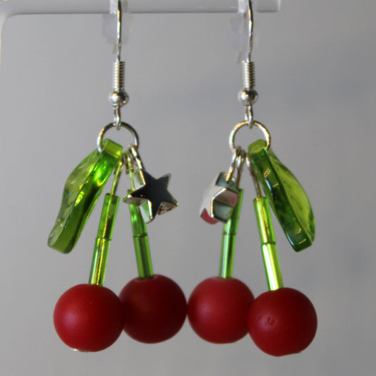 the cherry earrings